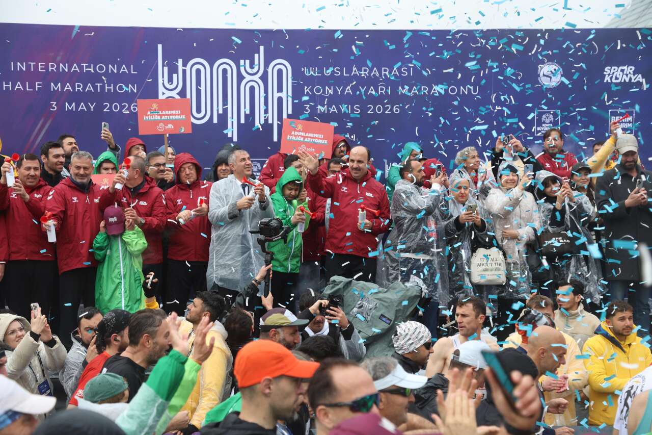 Binlerce kişi iyilik için Konya’da koştu 7